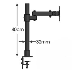 support de bureau sur pied