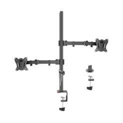 support de bureau 80cm double moniteur