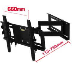 Support TV mural orientable 30-70"