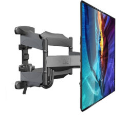 support mural universel pour tv avec 6 bras robustes