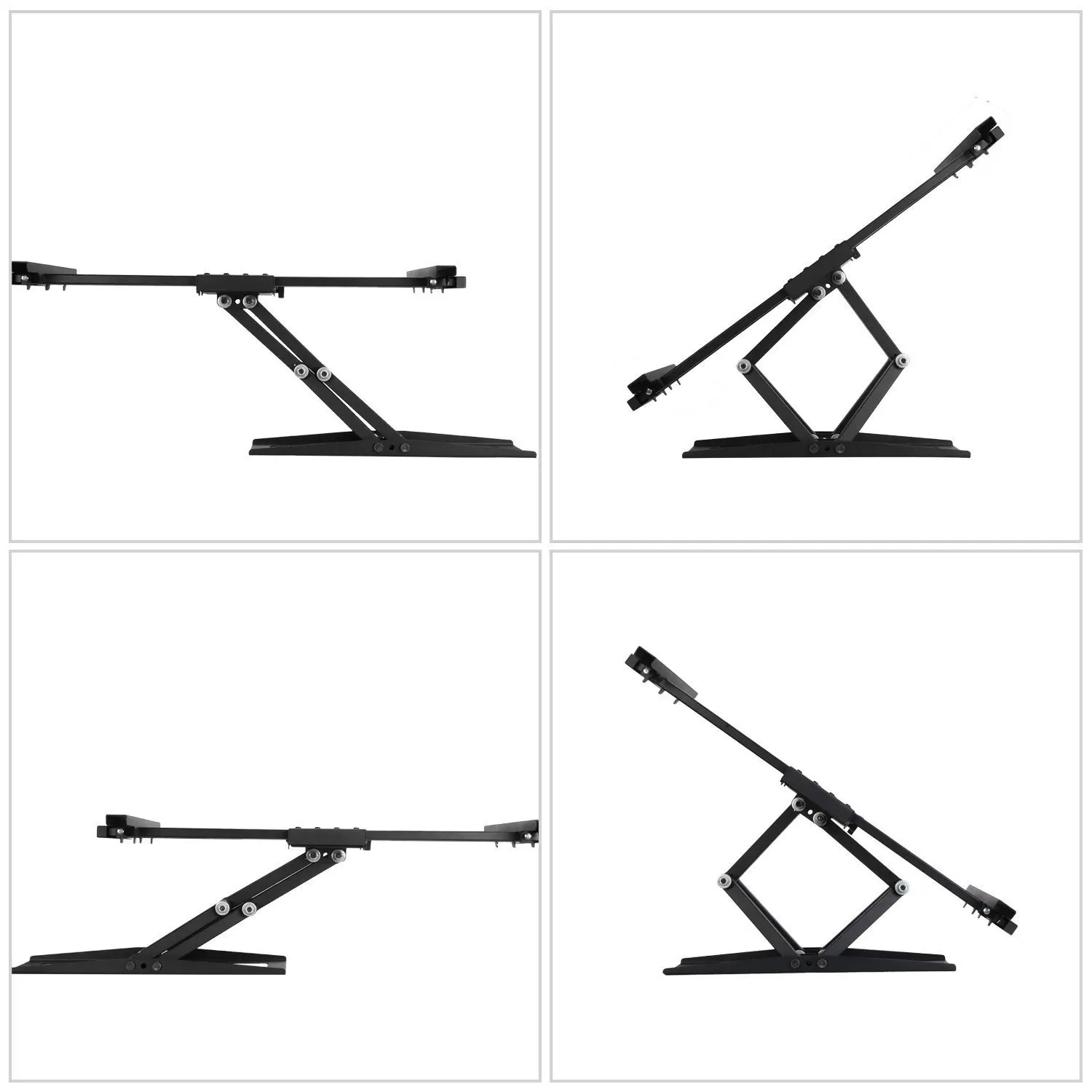 Full Motion TV Wall Mount Tilt Swivel TV Bracket with Dual Arms for 32-85 Inches LED LCD – Image 6